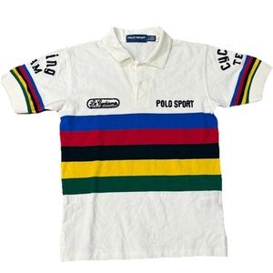 Polo Sport by Ralph Lauren Le Cyclisme Polo Shirt Small Slim Fit